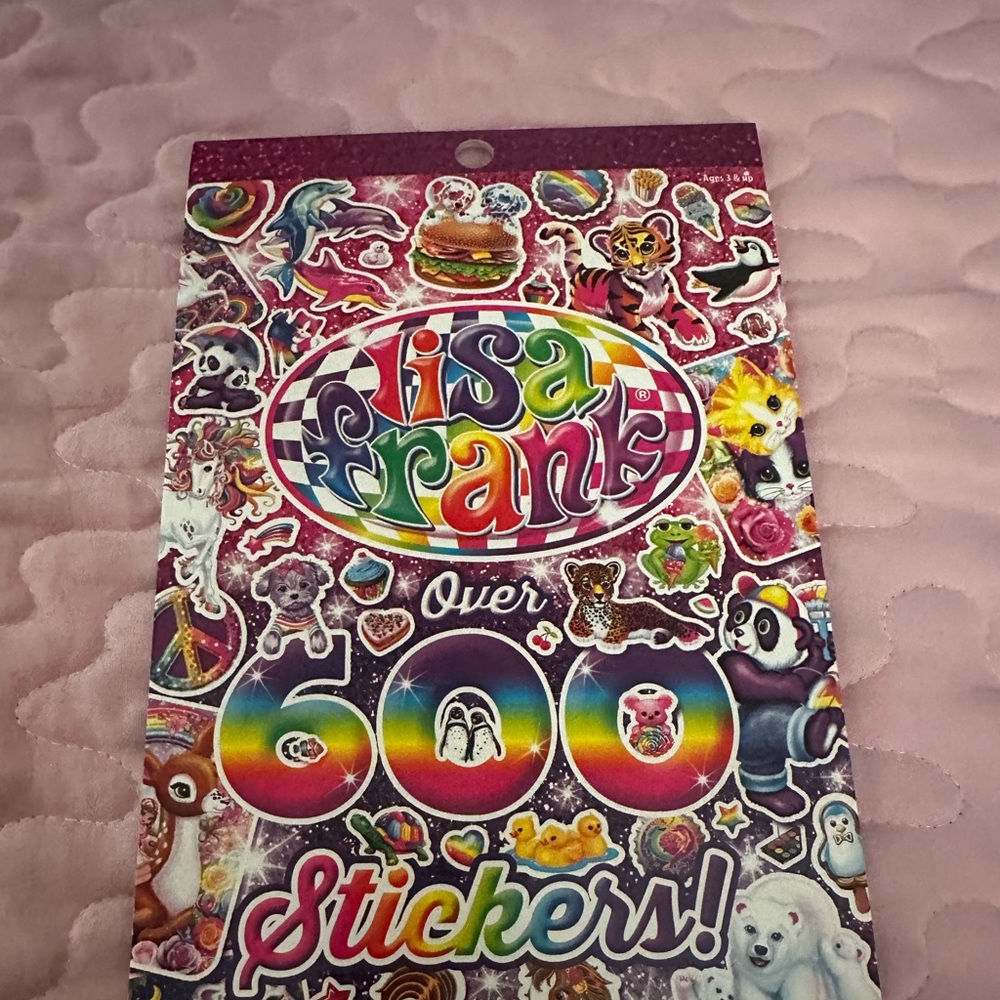 Lisa Frank Multicolor Sticker Collection